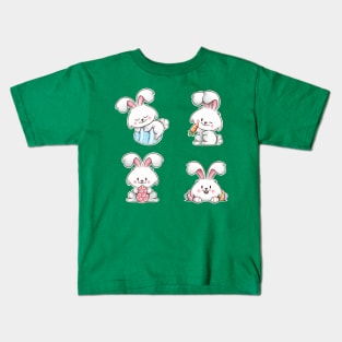 Bunny Funny Set Kids T-Shirt